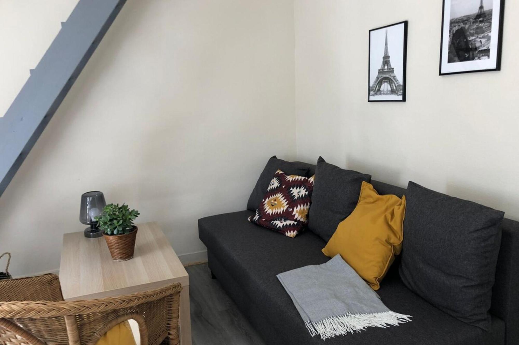 Charmant Duplex - Chez Delpha Фонтенбло Экстерьер фото
